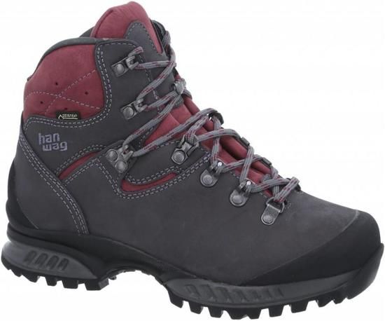 Hanwag Tatra II Wide GTX Schoenen Dames, rood/grijs 2023 UK 7 | EU 40,5