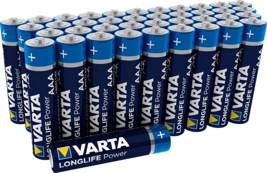 varta Longlife Power AAA Batterijen - 40 stuks