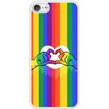 Apple Siliconen hoesje compatibel met iPod Touch 5, 6 LGBT