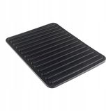 KADAX Afdruipmat Siliconen Drogerpad Zwart 39 x 30 cm