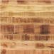 vidaXL Tafelblad vierkant 70x70x1,5 cm massief ruw mangohout
