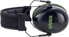 Uvex K10 - Opvouwbare ruiswerende hoofdtelefoon 30dB zwart