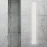 Nova Luce Seline - applique murale - 7,5 x 2,7 x 90 cm - 36W LED incl. - IP44 - blanc sable