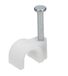 Enzo Orno Kabelclip 6mm rond wit zak(25) - 4113202
