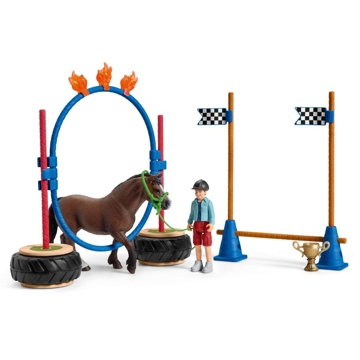 schleich Pony agility wedstrijd - 42482