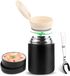 Ibenzoa® Thermobox 850 ml - Roestvrij Stalen Voedselcontainer met Opvouwbare Lepel