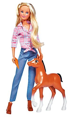 Simba Love Little Horse - Pop met schattige veulen en grappige functie - 29cm - Vanaf 3 jaar