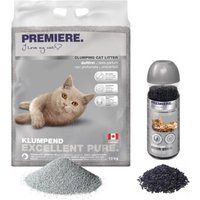 PREMIERE Excellent geurloos klonterende kattenbakvulling 12kg met deodorant