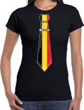 Bellatio Decorations Verkleed shirt voor dames - Zwart - XXL