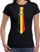 Bellatio Decorations Verkleed shirt voor dames - Zwart - XXL