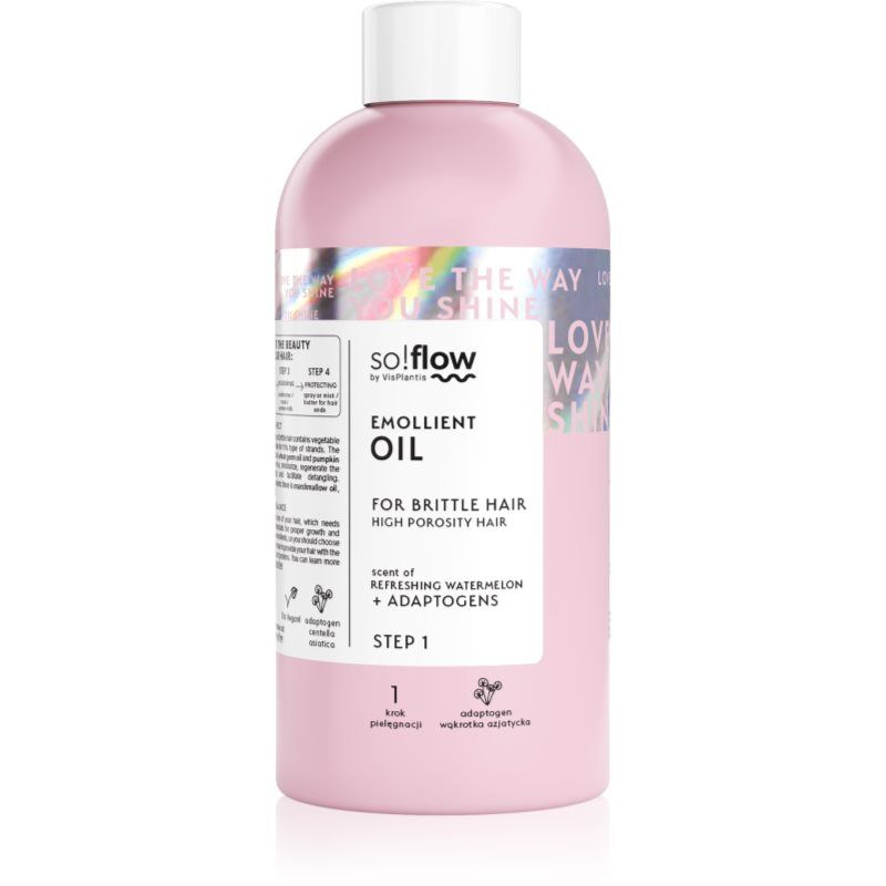 So!Flow Emollient Oil High Porosity Brittle Hair Watermelon 150ml