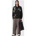 AllSaints Tussenjas 'SOUNDMAN' beige / lichtrood / zwart / wit