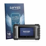 Savvies Screenprotector voor Topdon ArtiDiag EU - Folie Beschermfolie transparant 18 Stuks