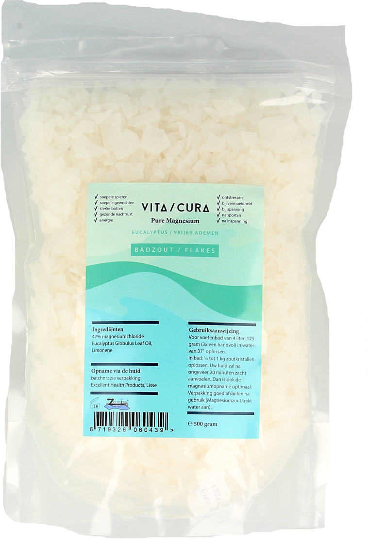 Vita Cura Badzout Pure Magnesium Eucalyptus