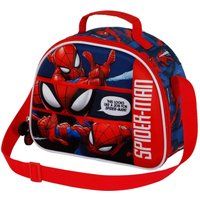 4KidsOnly Karactermania Marvel Spiderman Stronger 3D Thermische Lunchtas Snack Rood