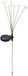 Holland Connections Lampe de jardin solaire, set de 1 lampe champignon à LED, éclairage décoratif étanche luciole, idéal pour terrasses, patios et allées pour créer une ambiance.
