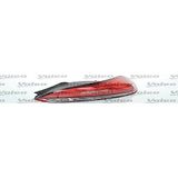 Valeo Achtersignaallamp 43662 voor Volkswagen Scirocco (2008-2014) | Achter Links, Halogeentechnologie