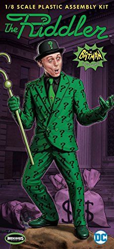 Moebius MMK954 1:8 Frank Gorshin as the 1966 TV Series Riddler Model Kit
