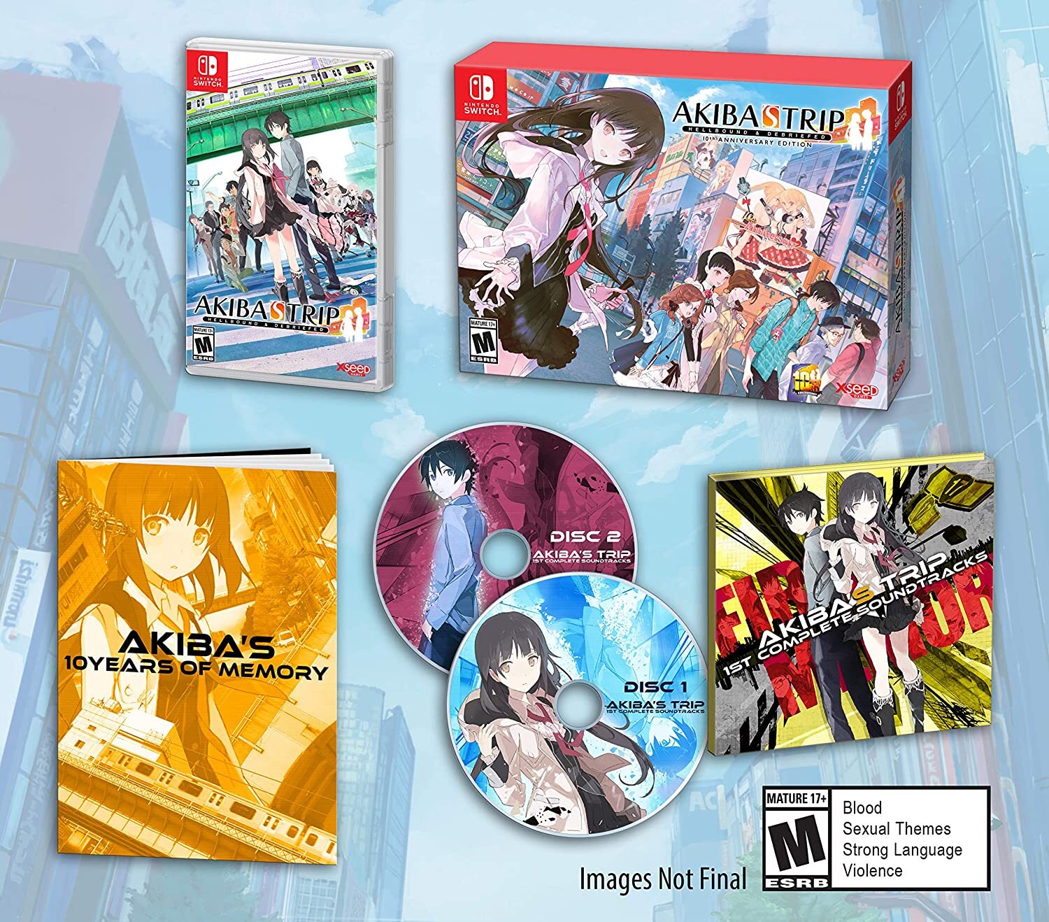 XSEED Games Akiba's Trip: Hellbound & Debriefed - 10th Anniversary Edition Nintendo Switch