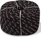 vidaXL - Boot - touw - 16 mm - 50 m - polypropyleen - zwart