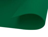 EVA-rubber, sterk, groen, 40 x 60 cm x 1 mm. 20 stuks.