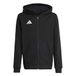 adidas Entrada26 Full Zip Hoodie Kids Sweatshirt, black/white, 3-4 Years