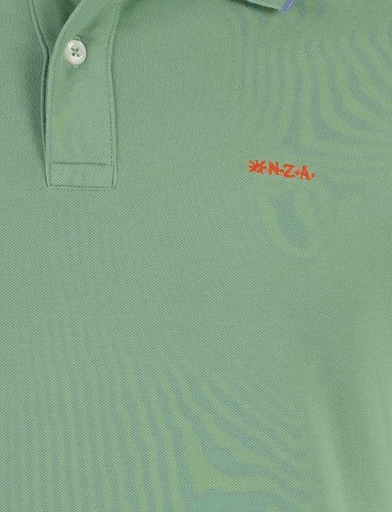 New Zealand Auckland NZA New Zealand Auckland Groen Katoen Poloshirt Korte Mouw 3XL