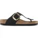Birkenstock Chaussons femme Gizeh Big Buckle Birko-Flor Patent