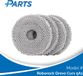Roborock Qrevo Curv 5A1 Dweilpads (4 Stuks, Plus.Parts® alternatief voor 8.02.0246)