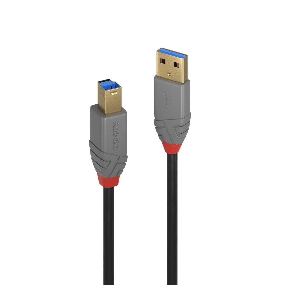 LINDY 36744 USB-kabel - 5 m - Zwart