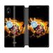 Beschermhoes Wiko Beschermhoes voor Wiko Y61 Manga Naruto, leer, zwart