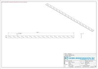 GB Ankerstrip verzinkt band 800 x 30 x 5mm 01508