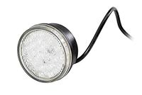 HELLA 2BE 980 691-001 LED-Dagrijverlichting - 12V - Rond - Lenskleur: Transparent - LED lichtkleur: Geel/Wit - Kabel: 2500mm - Aan beide zijden - Aantal: 1