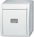 Busch-Jaeger 2601/6 WGL-54 - 1P - White - 250 V - 10 A - 74 mm - 55 mm