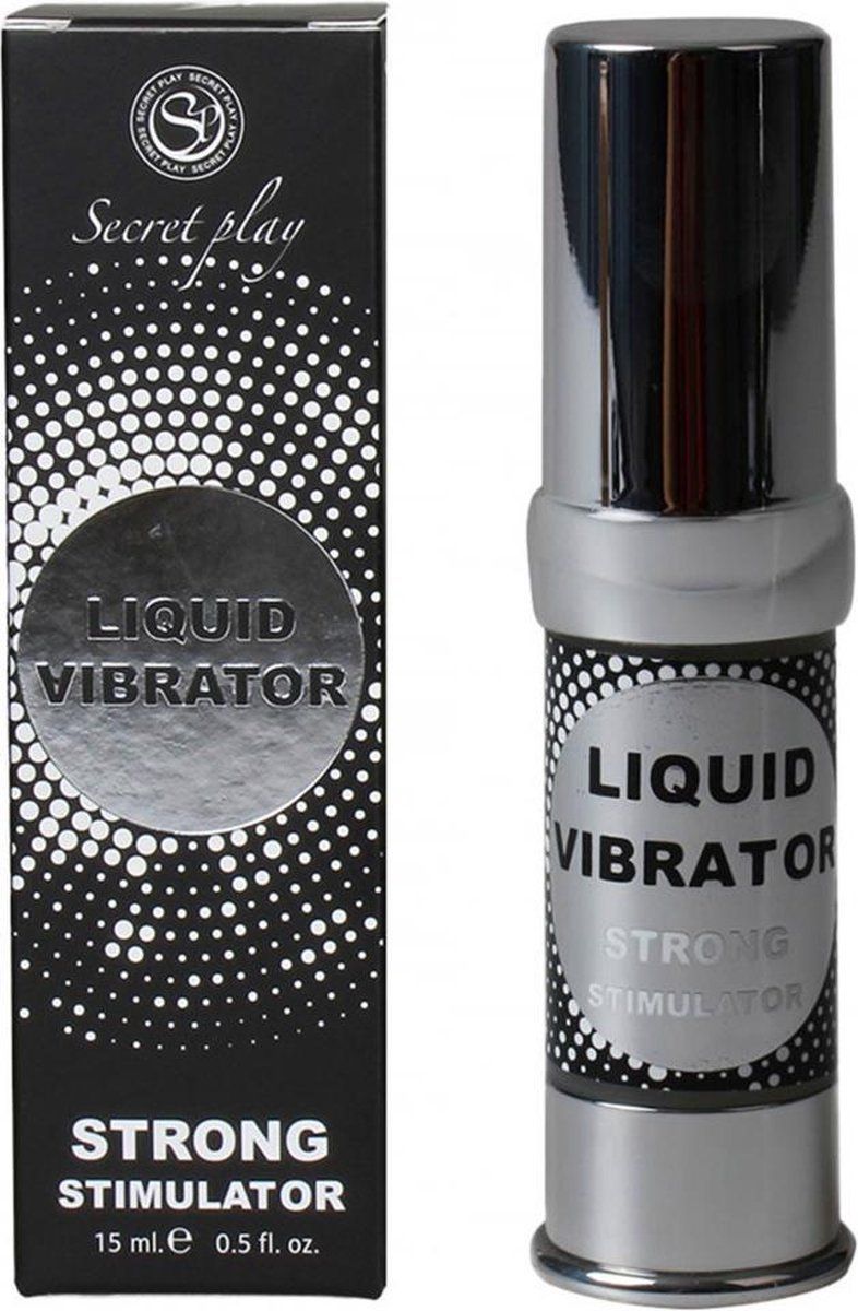 Secret Play VIBRADOR LÍQUIDO ESTIMULADOR UNISEX STRONG ESTIMULATOR - 15 ML - Wit