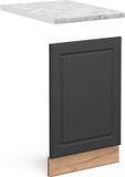 Vicco Fame-Line Frontpaneel – 45 cm, WB Marmer Antraciet-goud