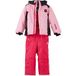 Peak Mountain combinaison de ski FANAE rose/fuchsia 12 ans