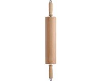 HENDI Houten deegroller – massief beukenhout – ergonomische handgrepen – ⌀90x667 mm