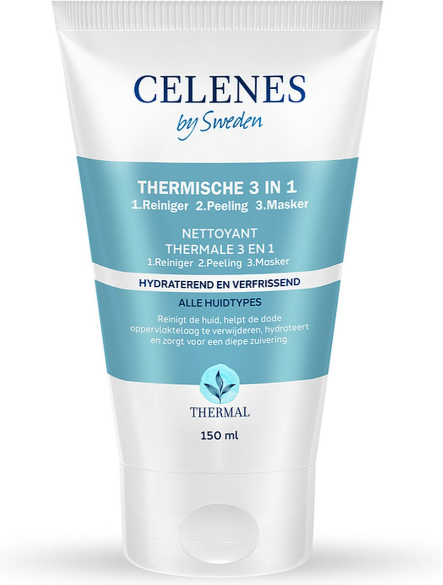 Celenes by Sweden Thermal 3 in 1 Cleansing Peeling Mask