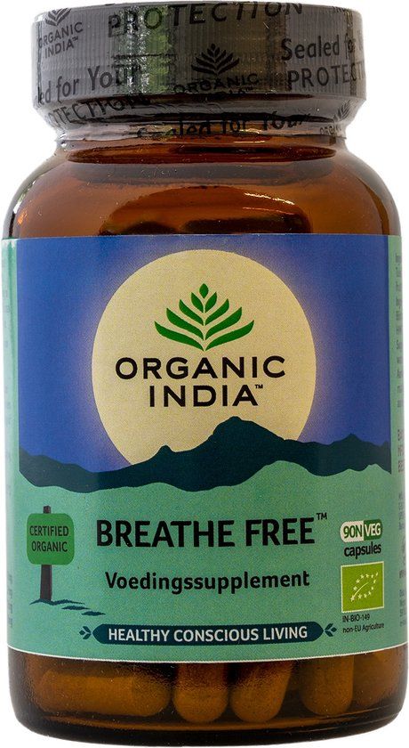 Organic India Breathe Free Bio 90 Capsules