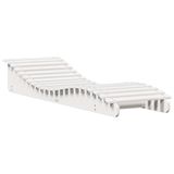 vidaXL Ligbed Grenenhout Wit