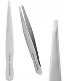 P-08 Staleks Pincet voor Wenkbrauwen TBC-10/2 - Zilver, RVS, Recht
