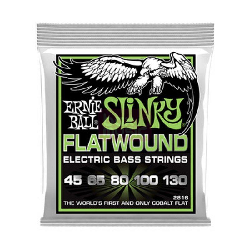 Ernie Ball 2816 5-snarenset Regular Slinky Flatwound Bass