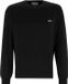 Lacoste Herentrui Katoen - O-hals - Zwart - 4XL