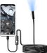 Fabryka Stali Wawel Endoscope USB iPhone – Caméra d'inspection sans fil HD – Endoscope WiFi Caméra d'inspection pour Android et iPhone - 1m – Noir