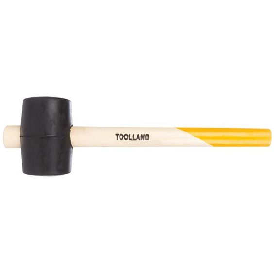 Toolland Rubberen hamer 500 gram