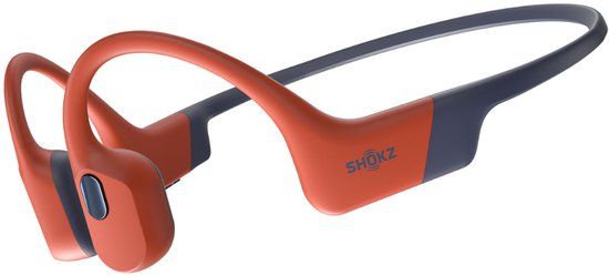 Shokz OpenSwim Pro USB-C Waterdichte Sporthoofdtelefoon - Bone Conduction - Rood