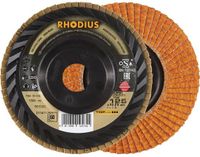 Rhodius 211411 JUMBO LONGLIFE TRIM Lamellenschijf RVS, Staal 10 stuk(s)