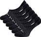 McGregor Footies - 6-pack - Zwart - Maat 40-46 - Anti-Slip