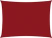 vidaXL Zonnescherm rechthoekig 3x5 m Oxford stof rood
